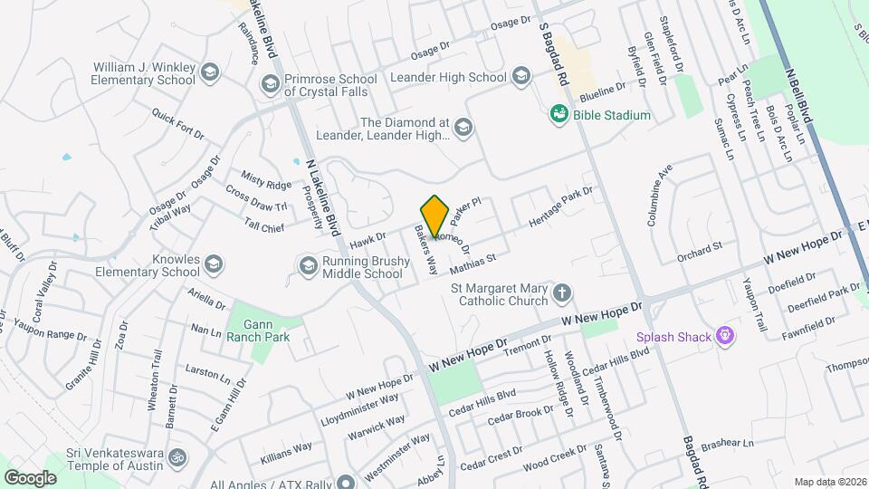 2409 Romeo Dr Map and Location Details