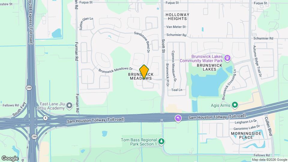 14407 Birch Knoll Ln Map and Location Details