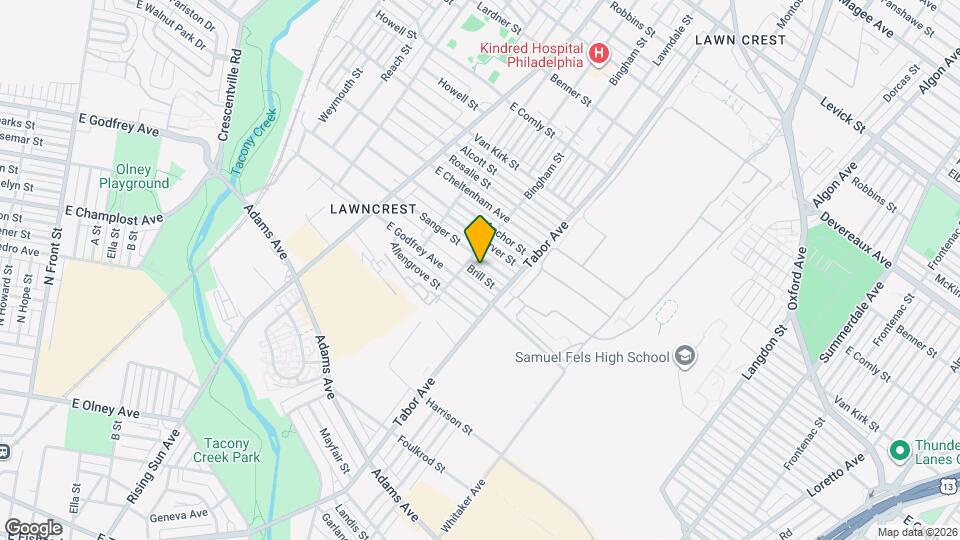 619 Brill St Mapa y Detalles de la Ubicación