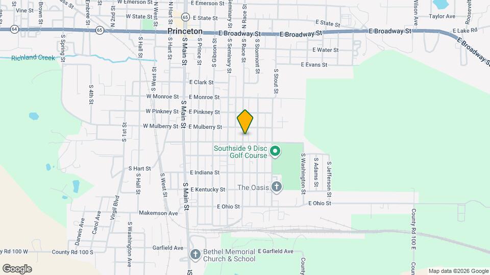 722 S Race St Map and Location Details