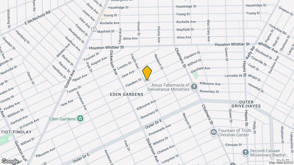 13305 Wilfred St Map and Location Details