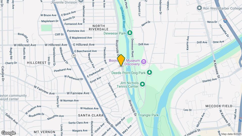 2331 Riverside Dr-Unit -1 Map and Location Details