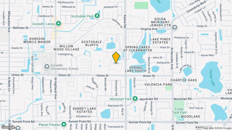 1435 Millstream Ln Map and Location Details