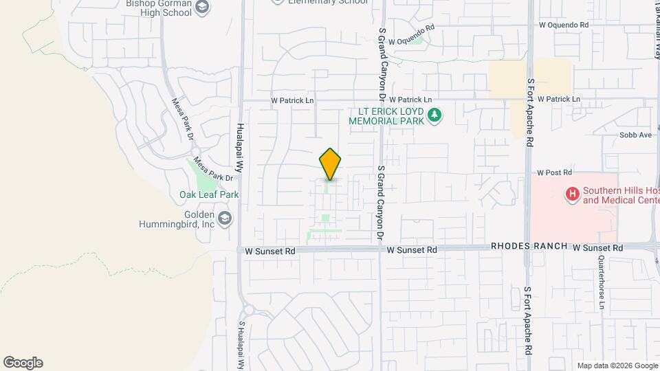 9936 Elkhead Creek Way Map and Location Details