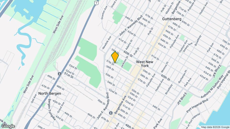 608 57th St Map and Location Details