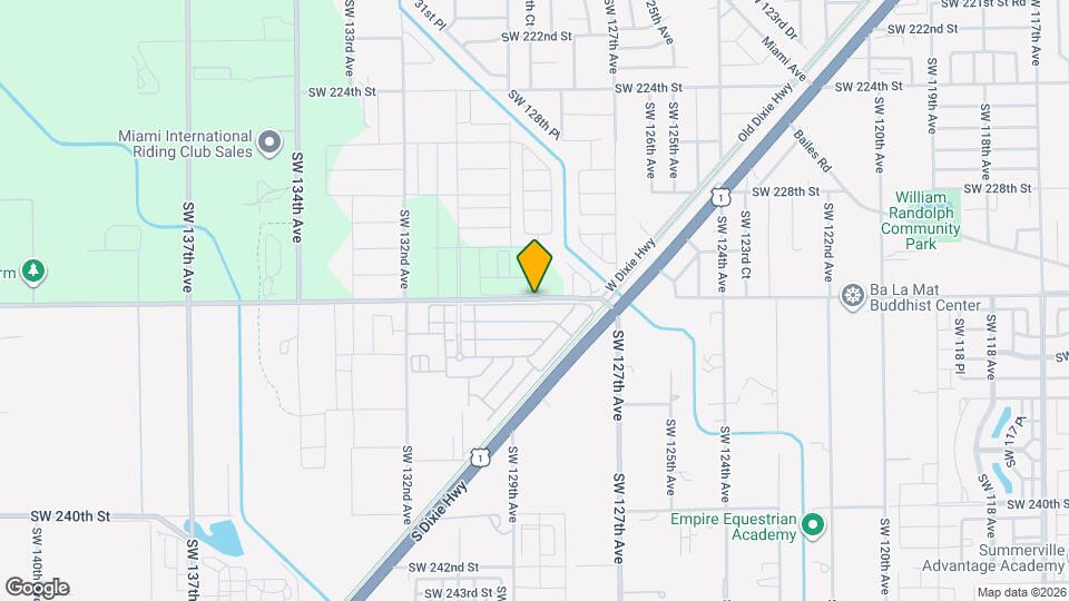 12832 SW 232nd St Map and Location Details