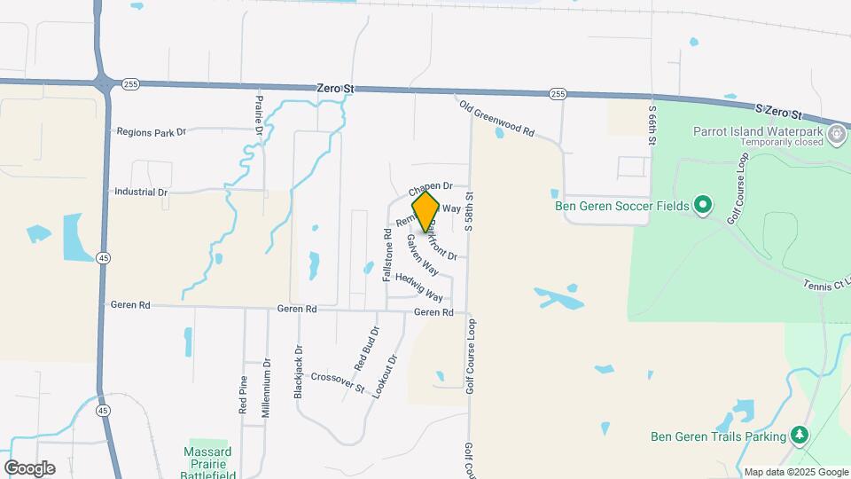 6324 Parkfront Dr Map and Location Details