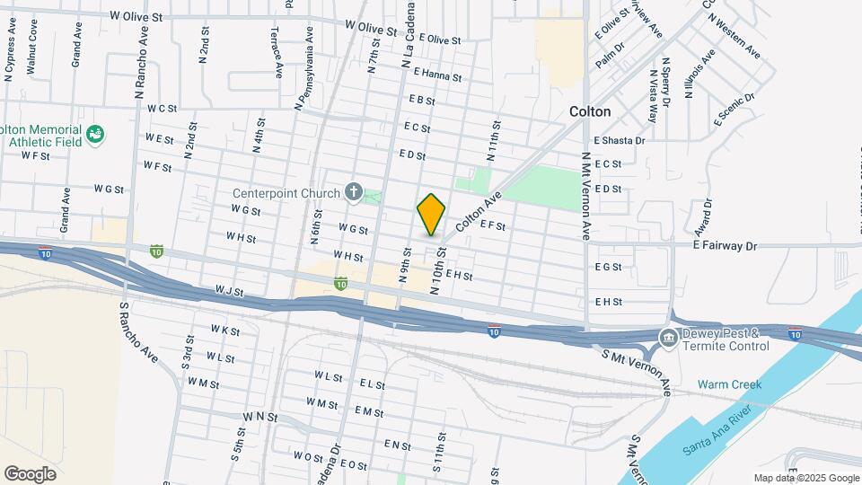 265-271 E G St Mapa y Detalles de la Ubicación