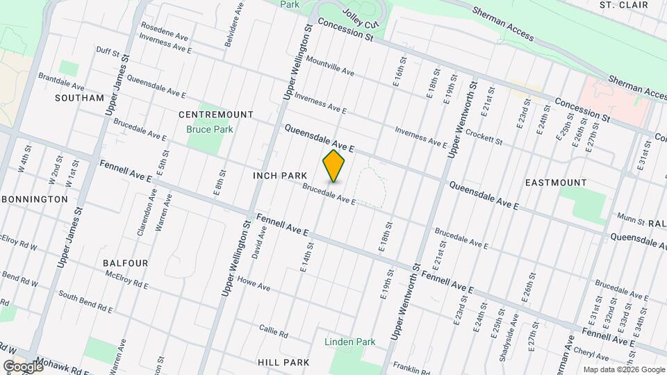 225 E 14th St Map and Location Details