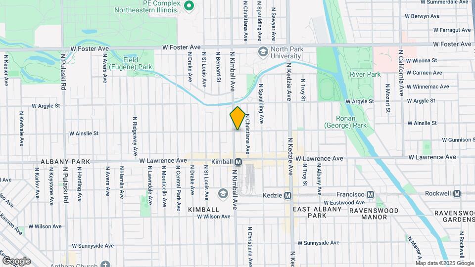 4855 N Kimball Ave Map and Location Details