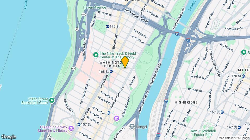 515 W 169th St Map and Location Details