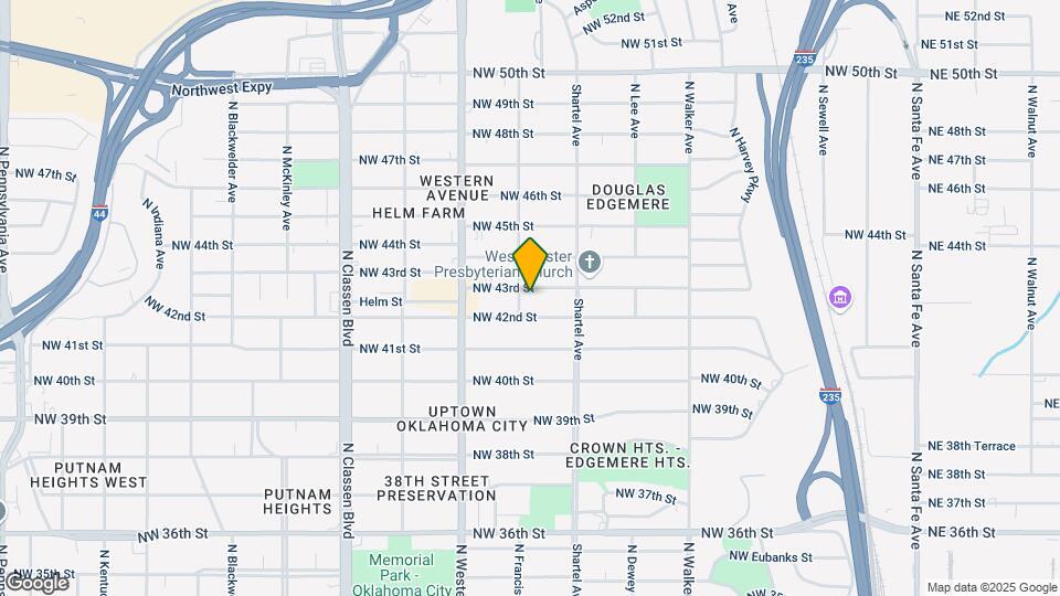 840 NW 43rd St Map and Location Details