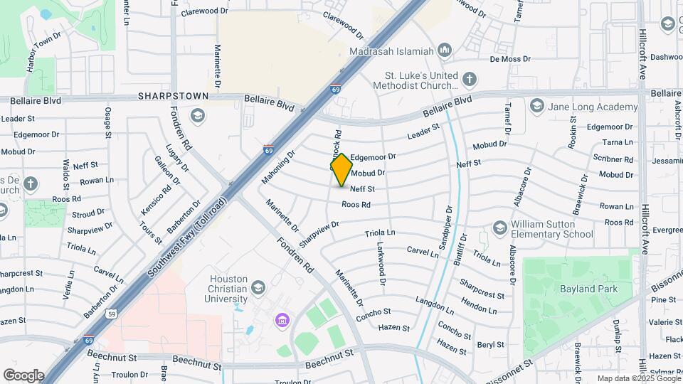 7151 Neff St Map and Location Details