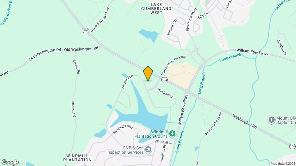 954 Windmill Ln Map and Location Details