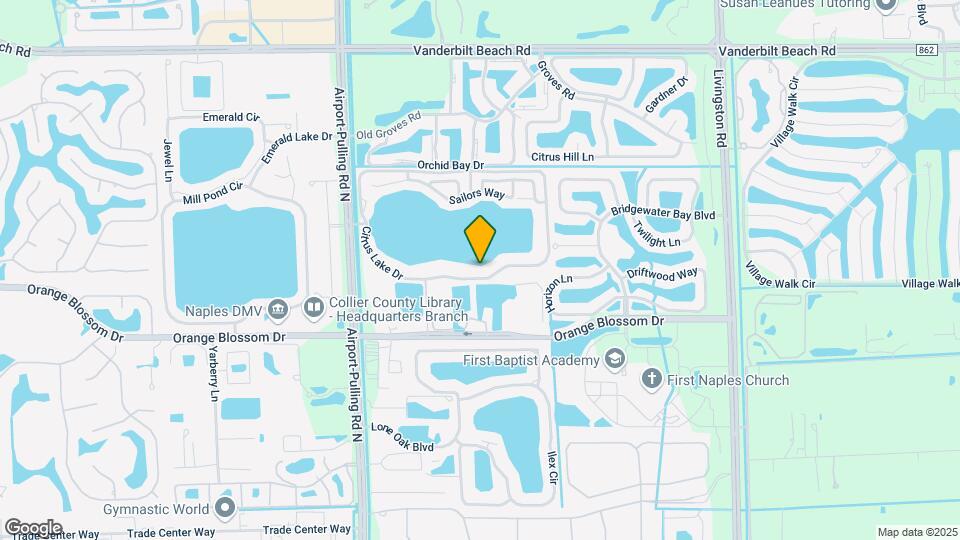 2761 Citrus Lake Dr Map and Location Details