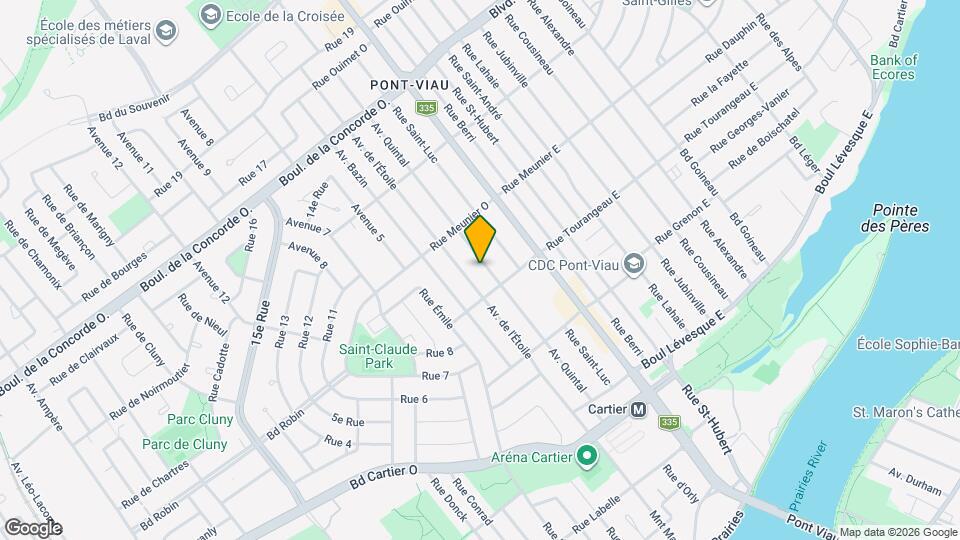 154 Quintal Av Map and Location Details