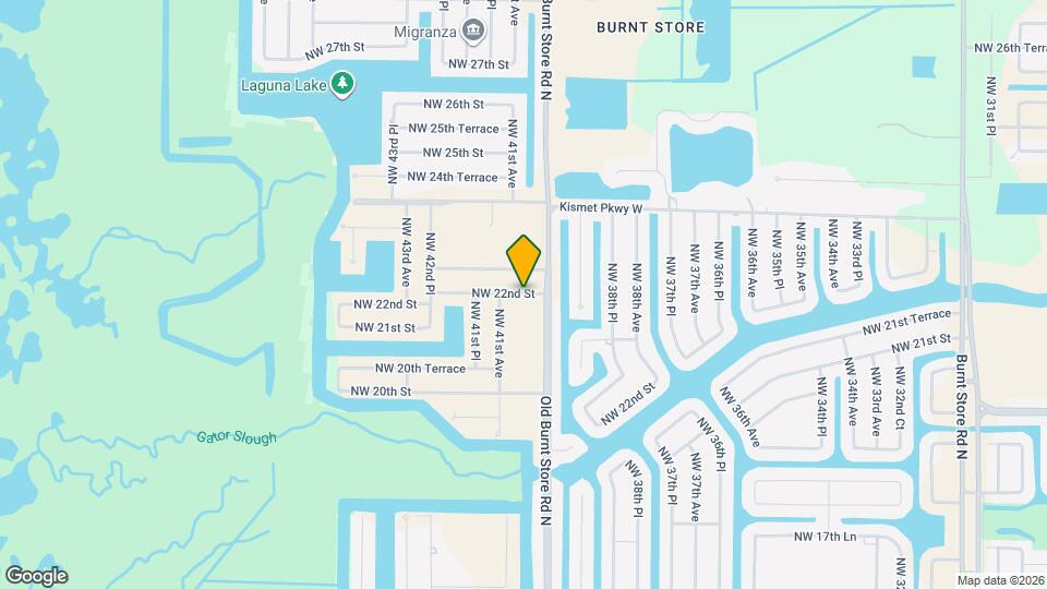 4012 NW 22nd St Map and Location Details