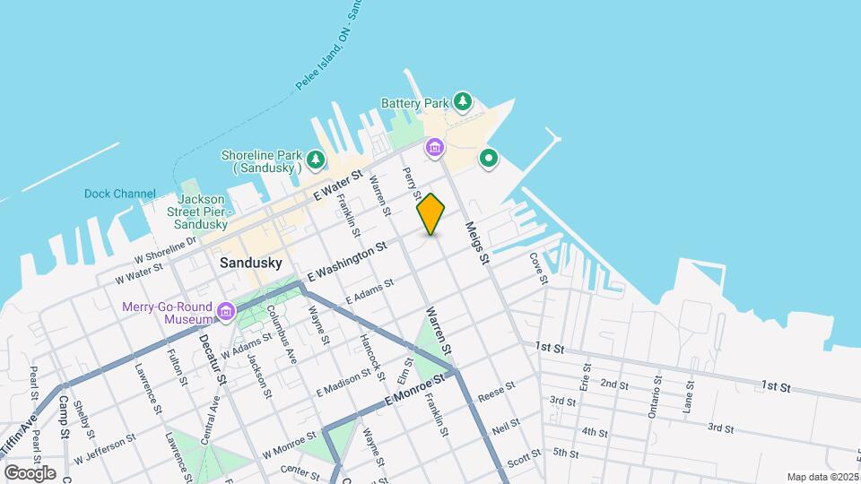 315 Perry St Map and Location Details