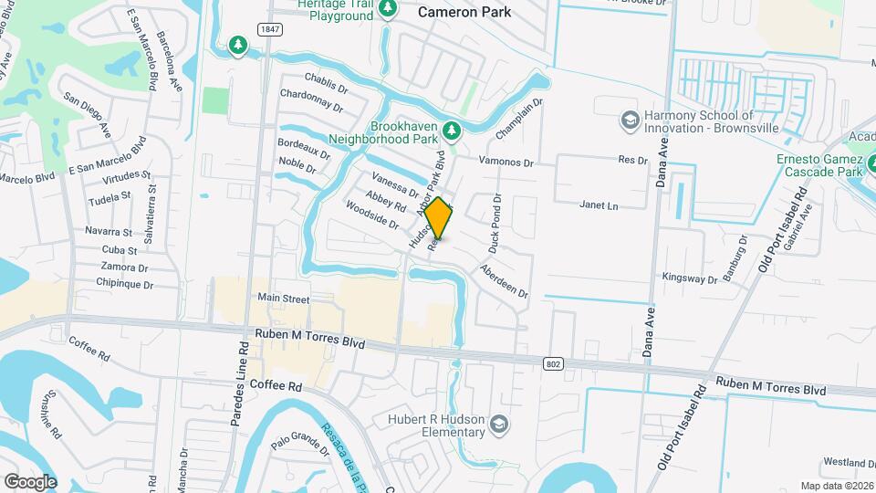 2822 Regency Dr Map and Location Details