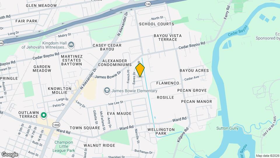 2206 Palomar St Map and Location Details