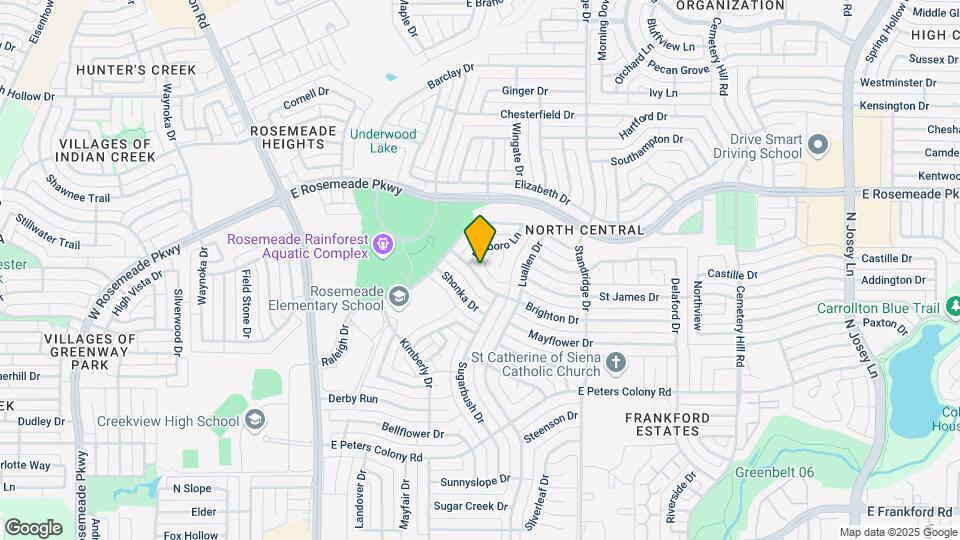 1515 Brighton Dr Map and Location Details