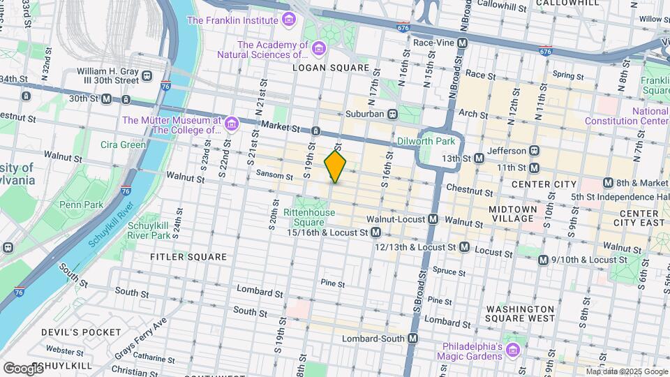 131 S 18th St-Unit -4 Map and Location Details