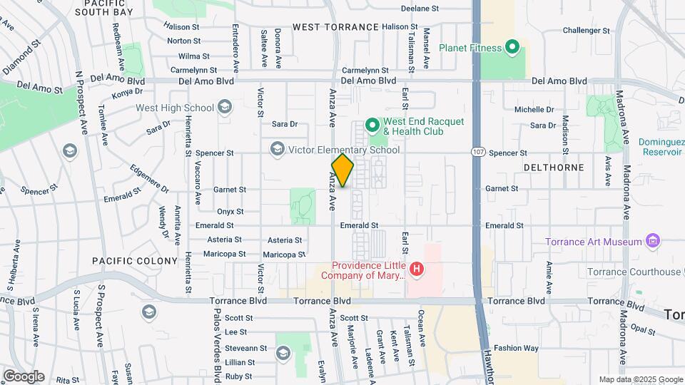 Anza Town Homes Mapa y Detalles de la Ubicación