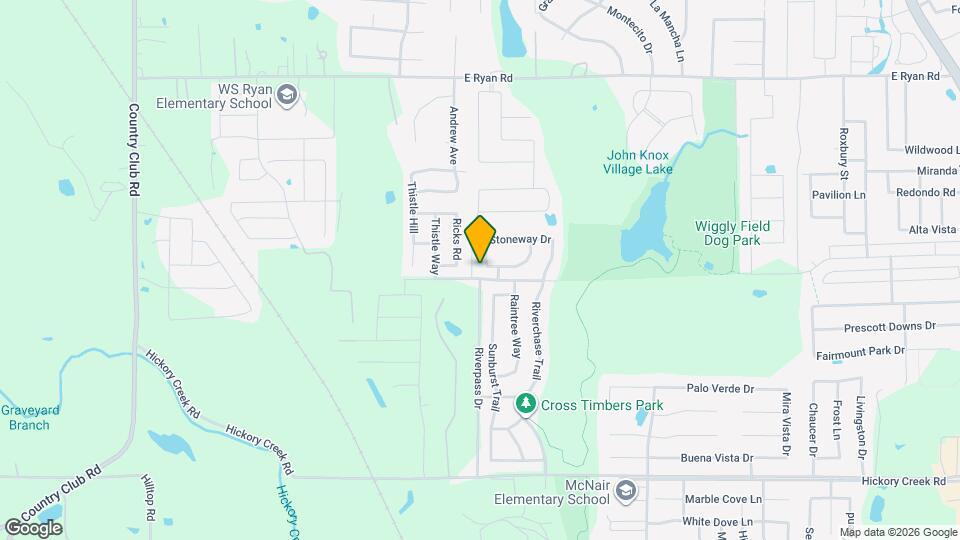 6908 Edgefield Dr Map and Location Details