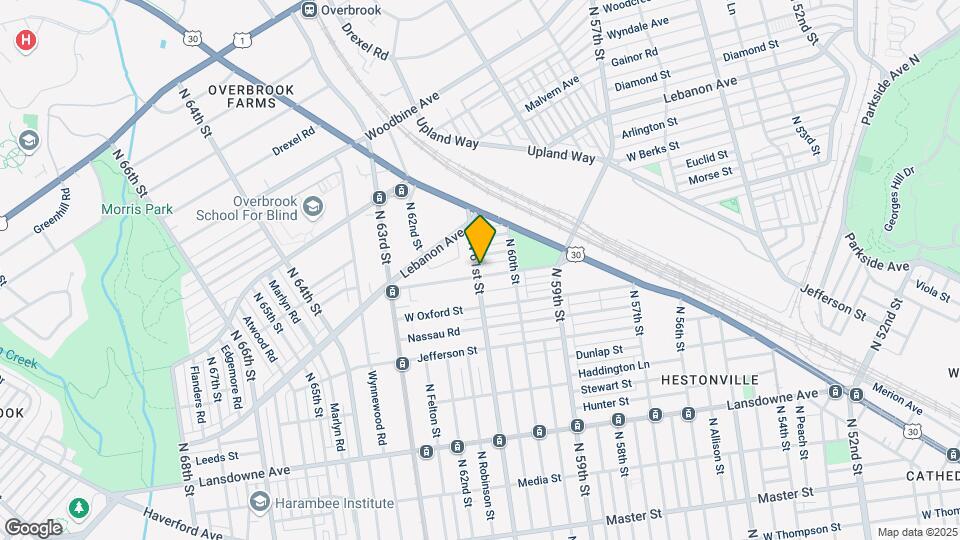 6045 W Columbia Ave Map and Location Details