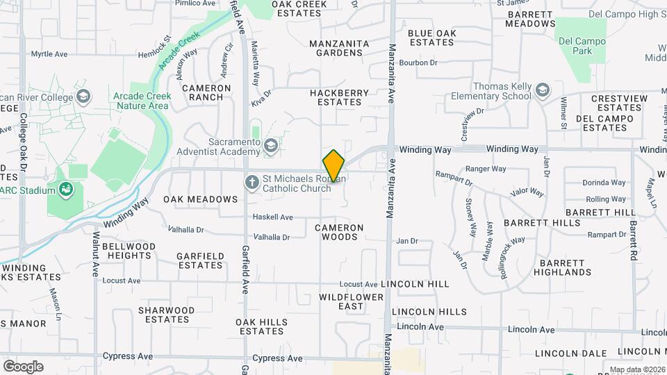 5728 Misty Wind Ct Map and Location Details