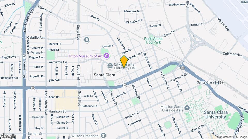 1678 Monroe St. Map and Location Details