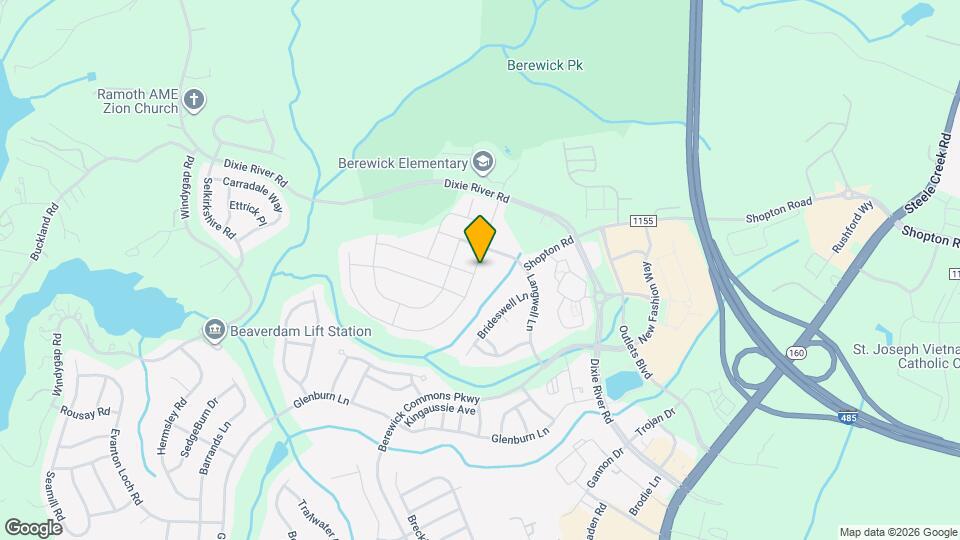 9019 Inverness Bay Rd Map and Location Details