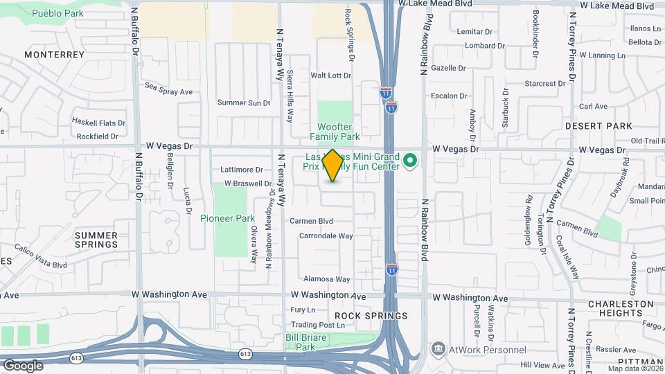 7108 Cornflower Dr Map and Location Details