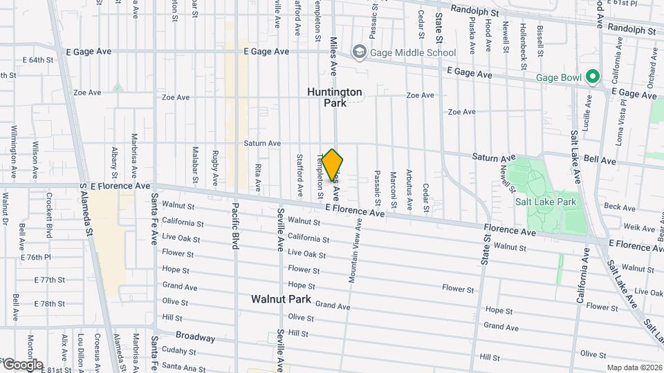 7039-7039 Miles Ave Map and Location Details