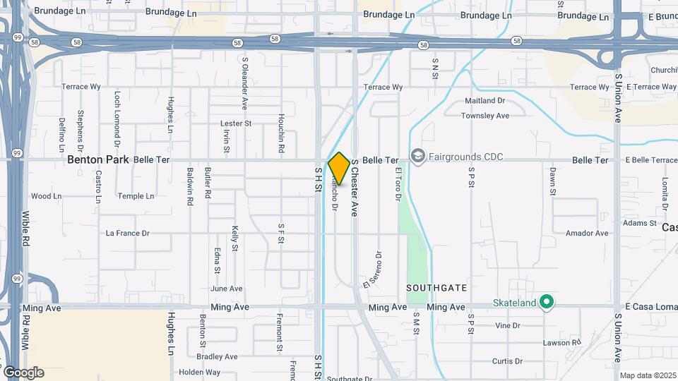 1004 El Rancho Dr Map and Location Details