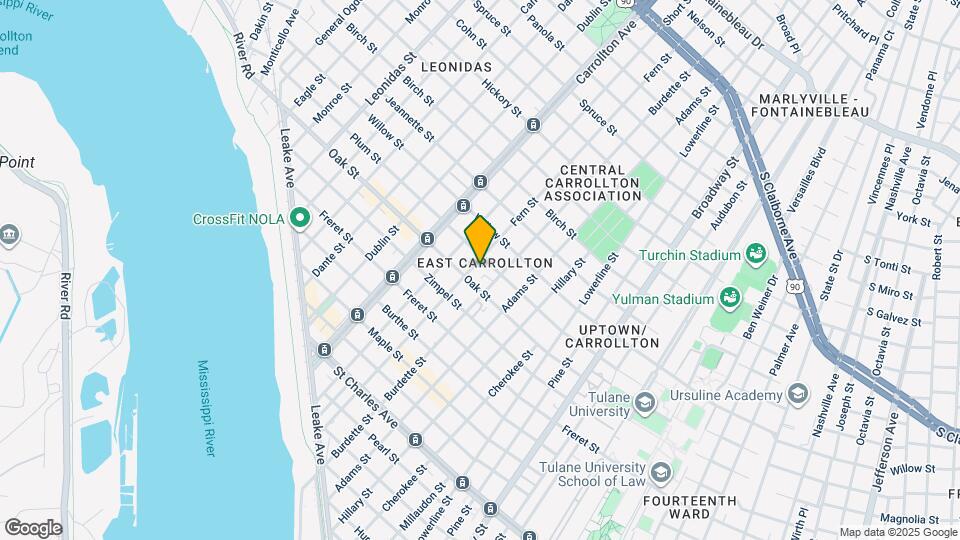 1225 Fern St Mapa y Detalles de la Ubicación