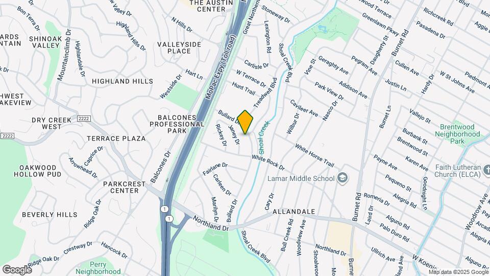 6110 Bullard Dr Map and Location Details