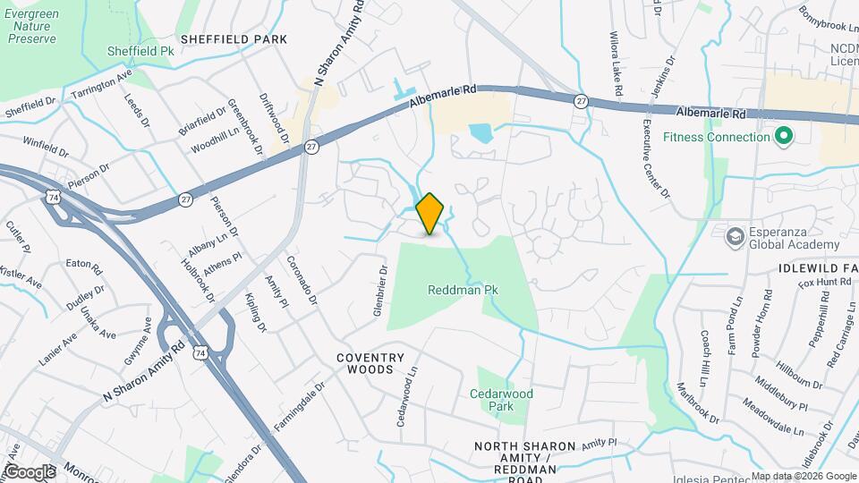 5855 Amity Springs Dr Map and Location Details