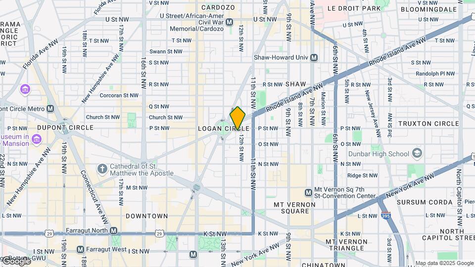 1426 12th St NW Map and Location Details