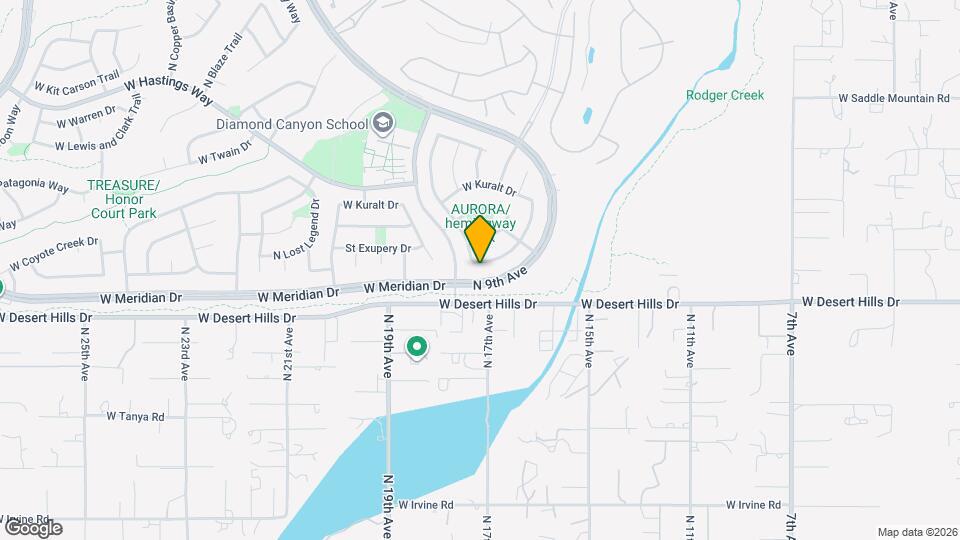 39511 N Prairie Ln Mapa y Detalles de la Ubicación