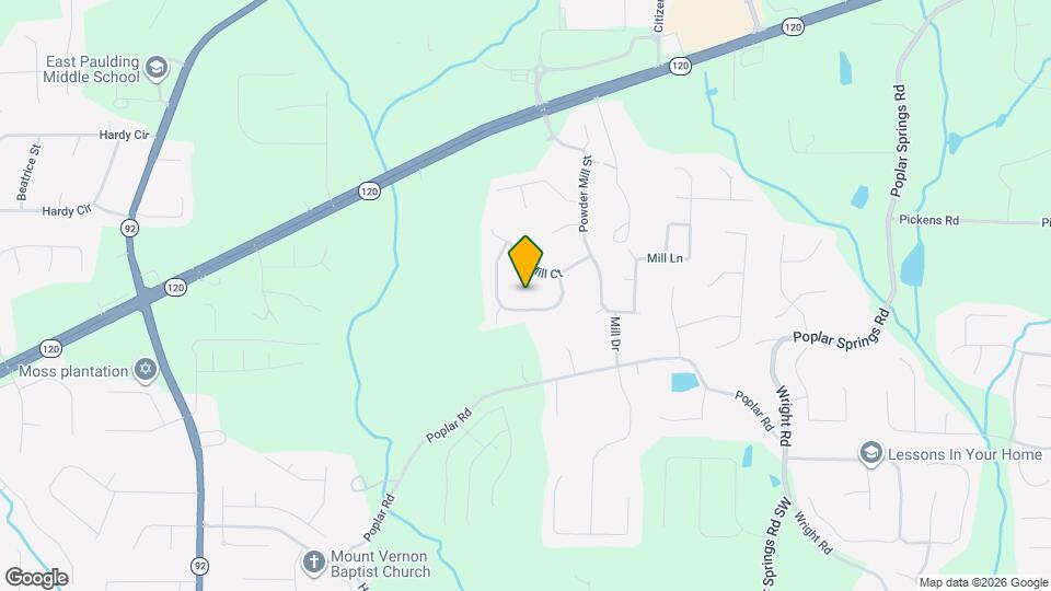 211 Powder Mill Dr Map and Location Details