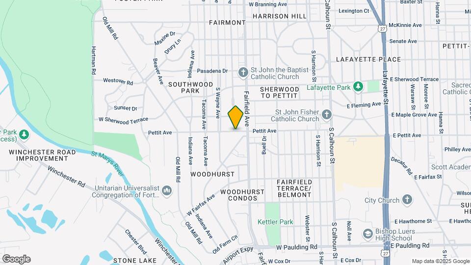 525 Pettit Ave Map and Location Details