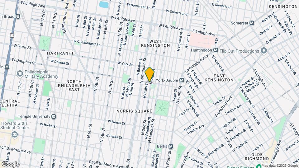 2262 N 2nd St Map and Location Details