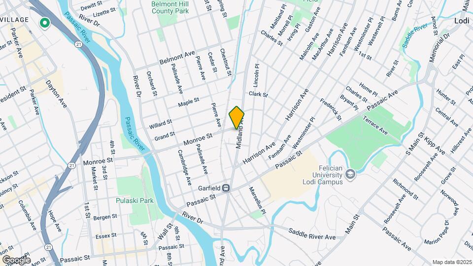 181 Midland Ave, Unit 1 Map and Location Details