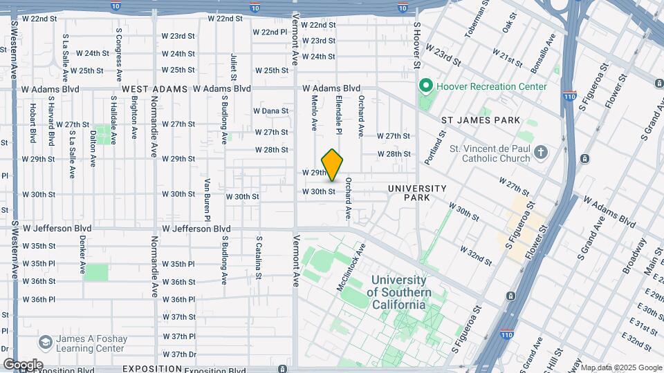 1207 W 30th St Map and Location Details