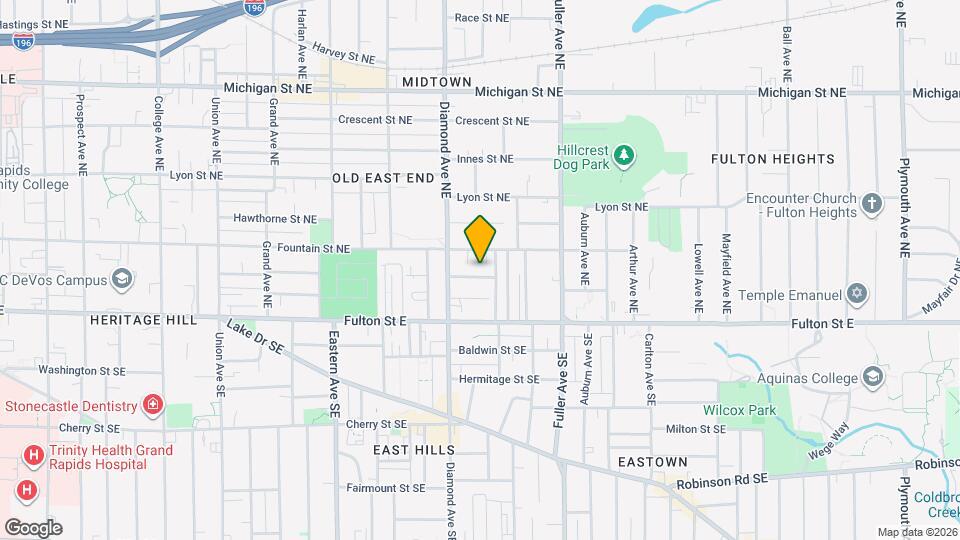 1033 Helen St NE Map and Location Details