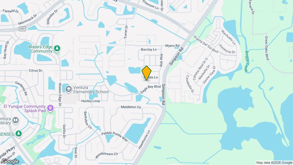 2714 Merrieweather Ln Map and Location Details