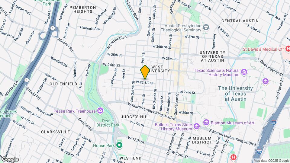2210 Pearl St Map and Location Details