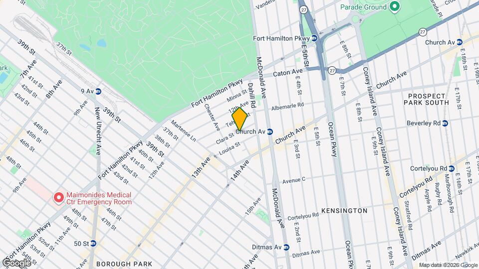 53 Clara St, Unit Top Floor Mapa y Detalles de la Ubicación