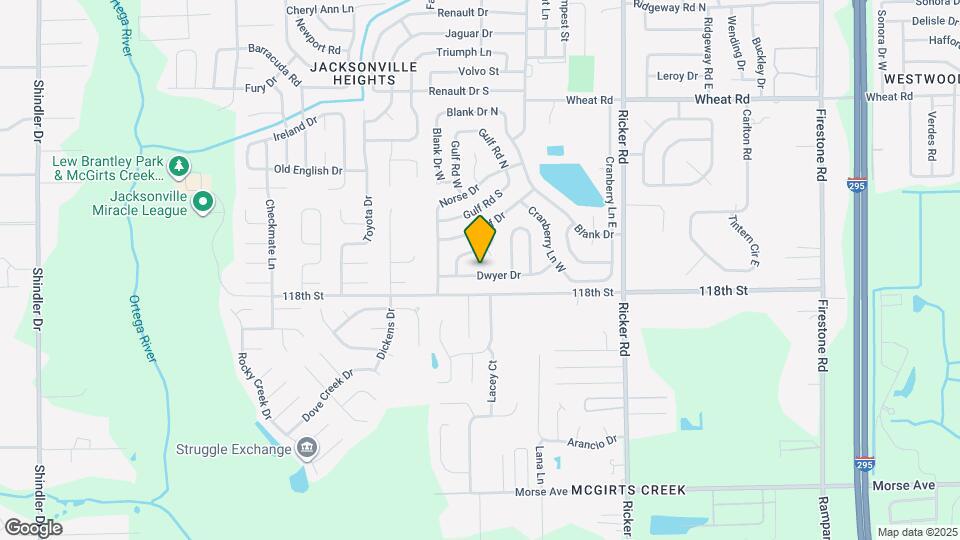 7937 Dwyer Dr Map and Location Details